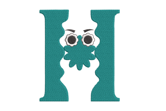 Alphabet Letter H Embroidery Review