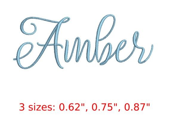 Amber Font Embroidery Design Review