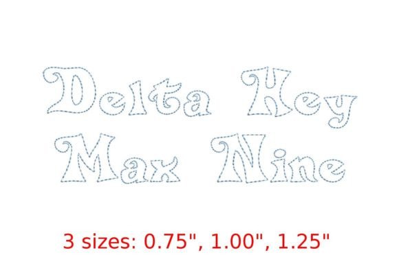 Delta Hey Max Nine Bean Stitch Outline Review