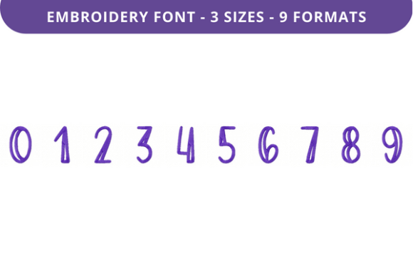 Ease My Mind Font 0 to 9 Review