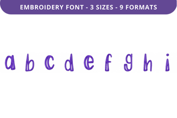 Ease My Mind Font a to I Review