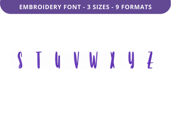 Fifty First Dates Font Uppercase S to Z Review