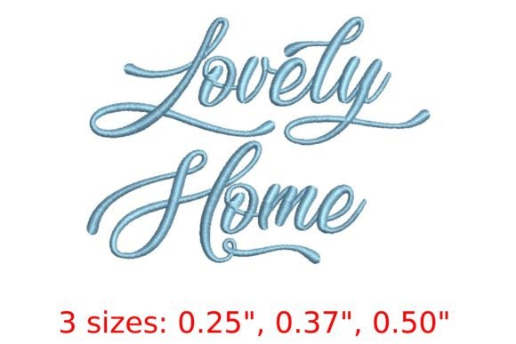 Lovely Home Embroidery Font Review