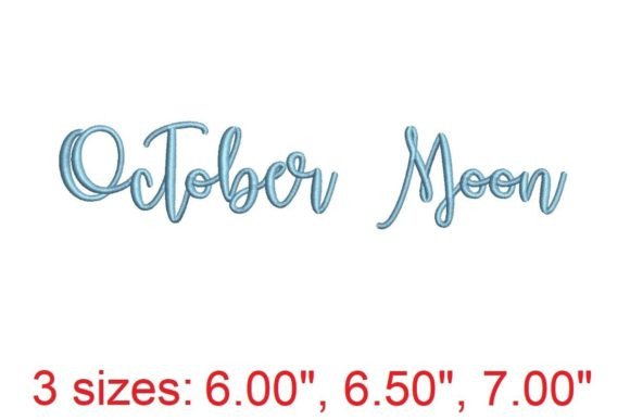October Moon Embroidery Design Review
