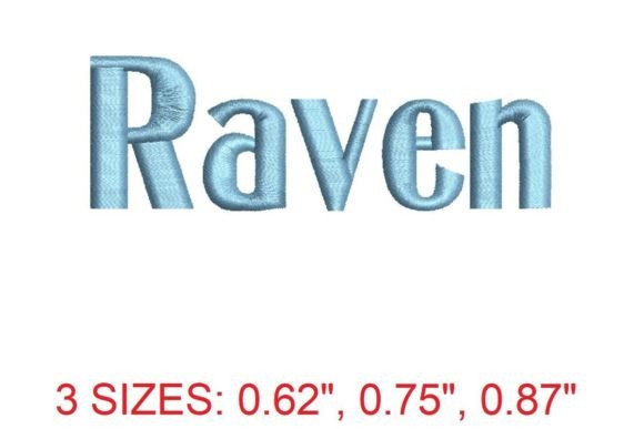 Raven Font Review: Dark Elegance for Embroidery Projects