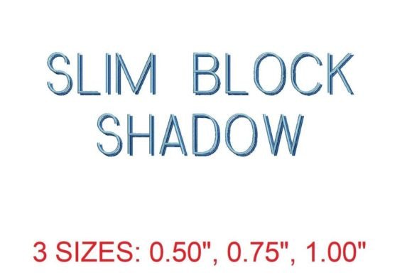 Slim Block Shadow Font Review
