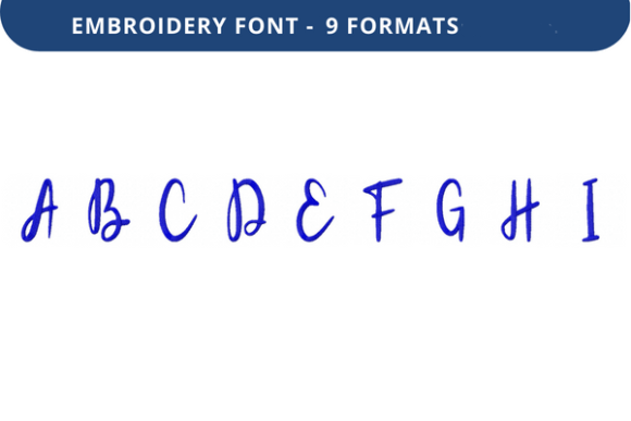 Smooth Slushie Font a to I Review