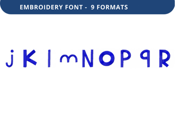 Taffy Luck Font Lowercase J to R Review
